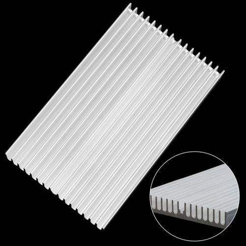 DIY Aluminum Radiator Cooler Heatsink Chip 100mm for LED IC Power Transistors