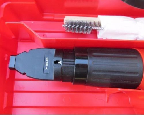 hilti dx-460 f8 semi-auto powder actuated nail gun kit  NEW