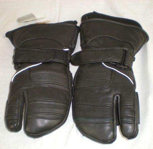 Bull Faster Lined Leather Mitt