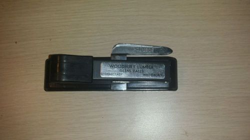 1950&#039;S WOODBURY LUMBER  Adversting Stapler-GLEN FALLS-SCHENECTADY-BURLINGTON