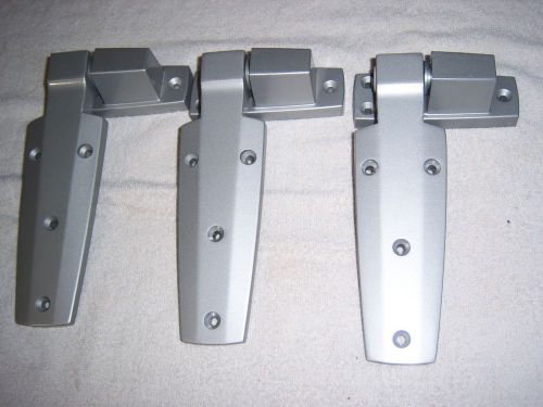 Standard Keil Hinges Part # 9300-32 9300-22 gray set of 3 freezer cooler