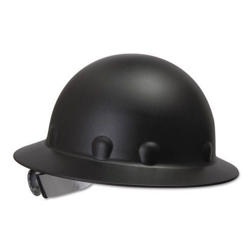 Fibre metal supereight hard hat w/ ratchet suspension black protective gear new for sale