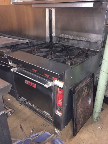 Used Vulcan 6 Burner Range