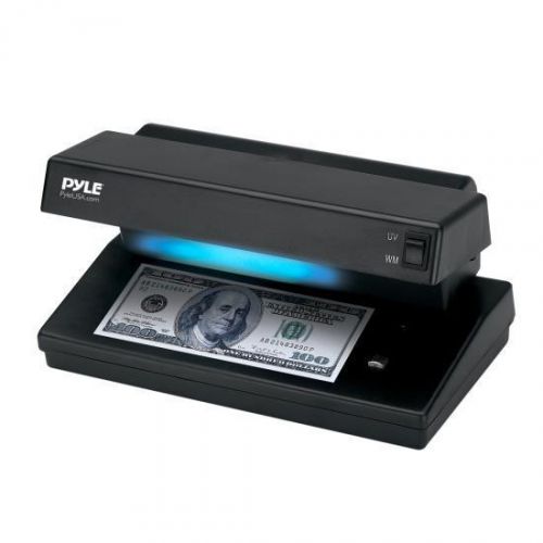 Pyle PRMDC10 Counterfeit Bill Detector with UV/MG Detection