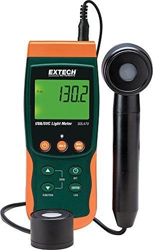 Extech sdl470 uva/uvc light meter datalogger for sale