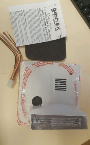 *new*  gentex 710cs - w photo electric smoke detector with ada strobe for sale