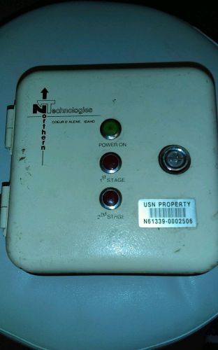 VINTAGE MILITARY NORTHERN TECHNOLOGIES MODEL TCS-25-4 SURGE BOX USA COLLECTIBLES