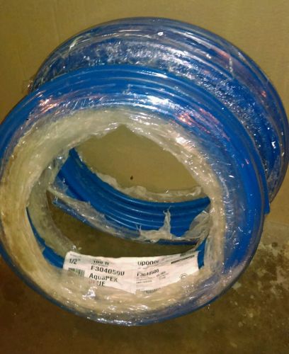 Uponor AquaPEX Tubing Blue 1/2&#034; 100Ft F3040500 PEX-a Wirsbo Plumbing Potable PEX