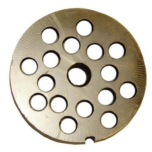 10MM PLATE FOR WESTON #10 OR #12 ELECTRIC MEAT GRINDERS (STAINLESS STEEL)