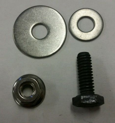 12 sets - 1/4&#034;-20x3/4&#034; stainless steel hex bolt, nut, washer, washer all 304 ss for sale