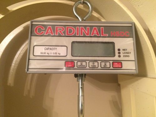 Cardinal Detecto HSDC-100 100 lb. Digital Hanging Scale, Legal for Trade