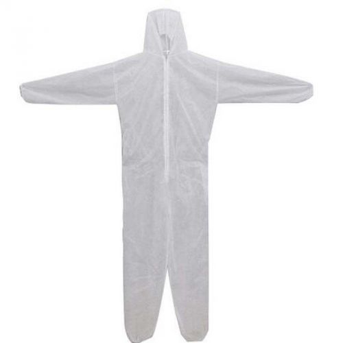 Nonwoven Disposable Coverall Overall Suit Hood Dust-proof M-3XL Painter Clothing