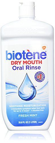 2 Pack Biotene Dry Mouth Oral Rinse for Dry Mouth Symptoms 33.8 FL OZ Each