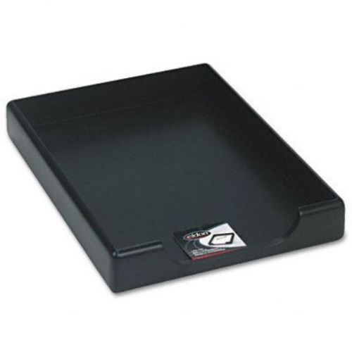 Rolodex 62546 Elegant Warm Metropolitan Look. Desk Tray, Legal, Black