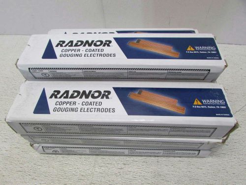 Lot of 500 Radnor 64002223 Copper Coated Pointed Gouging Electrodes