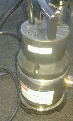 3YU73 Pump, Sump, 1/2 HP