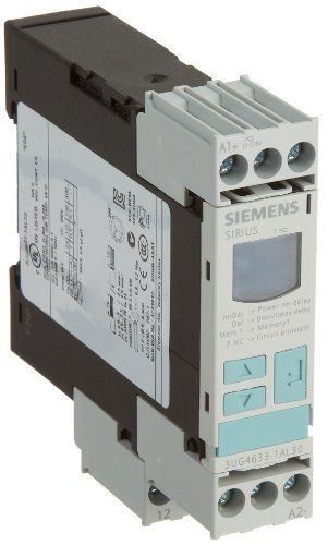 Siemens 3UG4633-1AL30 Monitoring Relay, Single Phase Voltage Monitoring, Screw