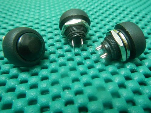 1000,Black MOMENTARY OFF(ON) Push Button Car Switch NEW 33BK