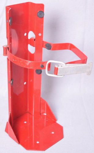 Industrial Heavy Duty Fire Extinguisher Wall Floor Mount Holder FREE SHIPPING
