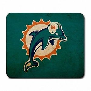 New Miami Dolphins Mouse Pad Mats Mousepad Hot Gift