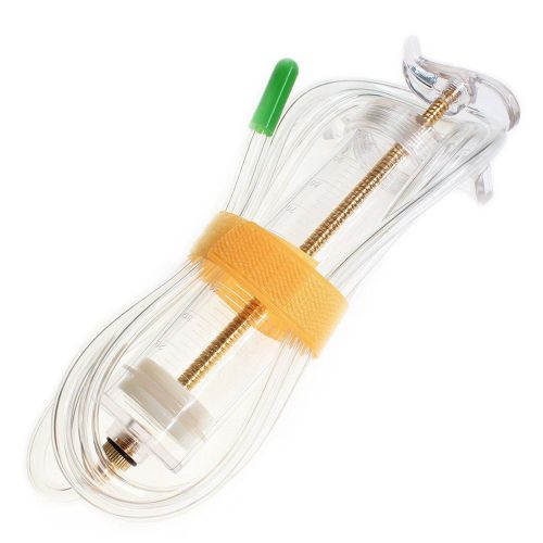 Bstean 100ml Large Plastic-Steel Syringe Pump with 150cm/59inch Tubing and Match