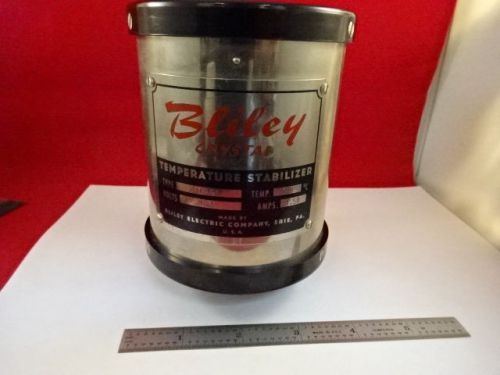 VINTAGE BLILEY QUARTZ CRYSTAL OVEN FREQUENCY CONTROL 100 KC TC922 AS IS &amp;H1-C-17