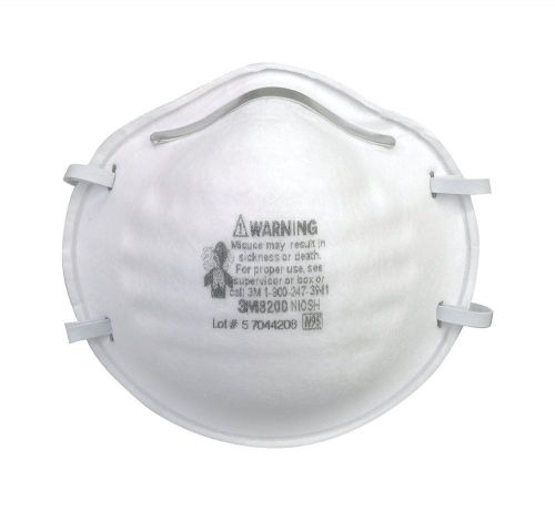 3m n95, particulate respirator, dust mask, box of 20, # 8200 for sale