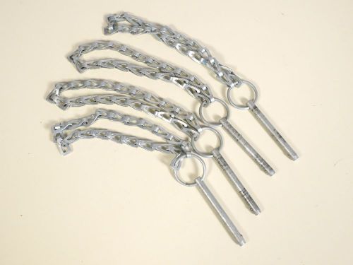 four 1/4&#034; x 2&#034; Quick Release Pins