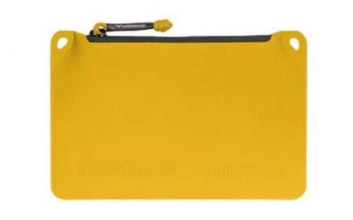 Magpul Industries MAG856-720 DAKA Pouch Polymer Textile/Small/Yellow 6&#034;x 9&#034;