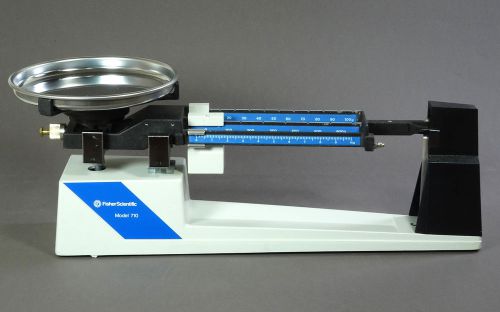 Vintage Fisher Scientific Model 711 Triple Beam Balance Scale GREAT CONDITION