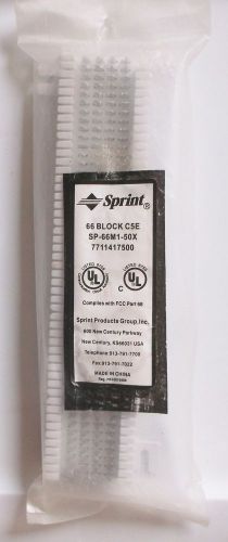 1- Sprint SP66M1-50X 66 Cat5e Punch Down Block New in package