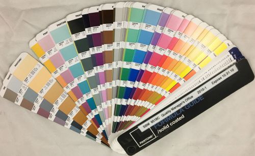 PANTONE COLOR CHART, FORMULA GUIDE, SOLID COATED, 2010