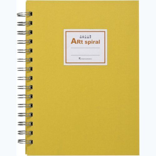 N693-04 Maruman note Art spiral N693-04 A5 120 sheets yellow