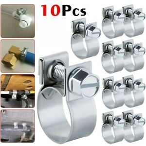 Fitting Hose Clamp Fuel Line Hose Clips Jubilee Mini Parts Radiator Strong