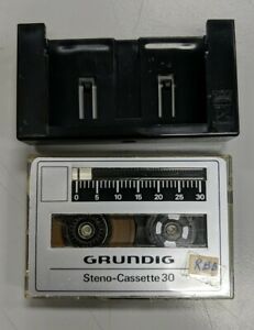 GRUNDIG Steno-Cassette 30 With Clip
