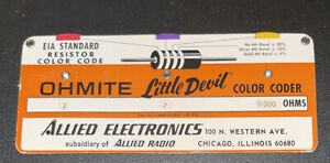 OHMITE Little Devil - Resistor COLOR CODER