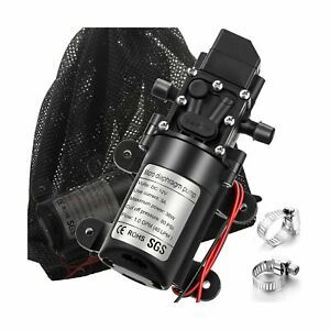 12V DC 36W Fresh Water Pressure Diaphragm Pump with Large Pump Barrier Bag 4....