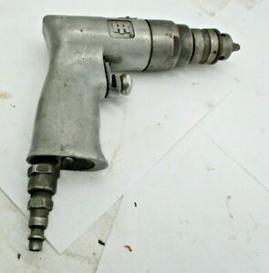 AS IS! INGERSOLL RAND 7802A 3/8&#034; CHUCK AIR PNEUMATIC AIR DRILL FOR PARTS/REPAIR