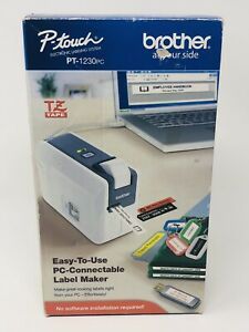 Brother PT-1230PC Label Thermal Printer : PC Connectable Label Maker