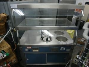 Servolift Eastern Hot Buffet Serving Line Portable Plate Warmers Soup Station