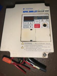 Yaskawa GPD 305/J7 CIMR-J7AM40P7 400V 3 PHASE 0.75W