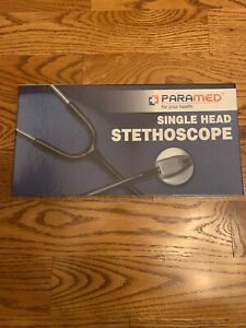 PARAMED Single head Cardiology Stethoscope for Medical and Clinical Use