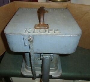 KLOPP MODEL &#034;CE&#034; COIN COUINTER MACHINE
