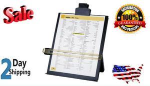 Document Holder Stand Adjustable Easel Copy Desk Paper Legal Letter Typing Black