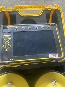 LEICA MCP80 3D MACHINE CONTROL PANEL &amp; MDS DOCKING STATION for spares or parts