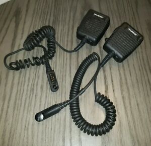 Harris UNITY XG-100P VHF UHF 7/8 Full Spectrum Portable Radio Speaker Mic X2