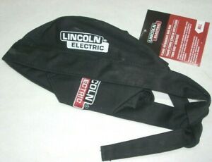 Lincoln KH822 Black Welding Doo Rag Flame Retardant One Size Fits All