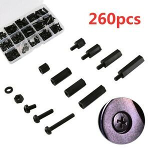 Hex Spacers Screw Standoff Washers 0.5mm Pitch With Box 260pcs Durable