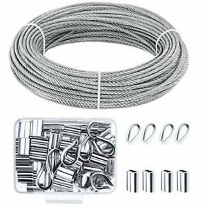 Cable Railing Kits Includes 1/8 inch x 33 Feet 304 1/8 Inch x 33 Feet