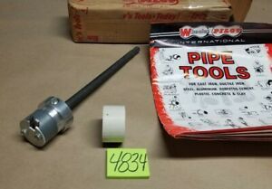 (1) Wheeler Pilot 1-1/2” IPC Internal Plastic Pipe Cutter #1590 Rex